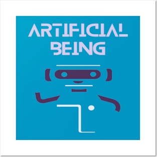 Artificial Intelligence - AI Being Posters and Art